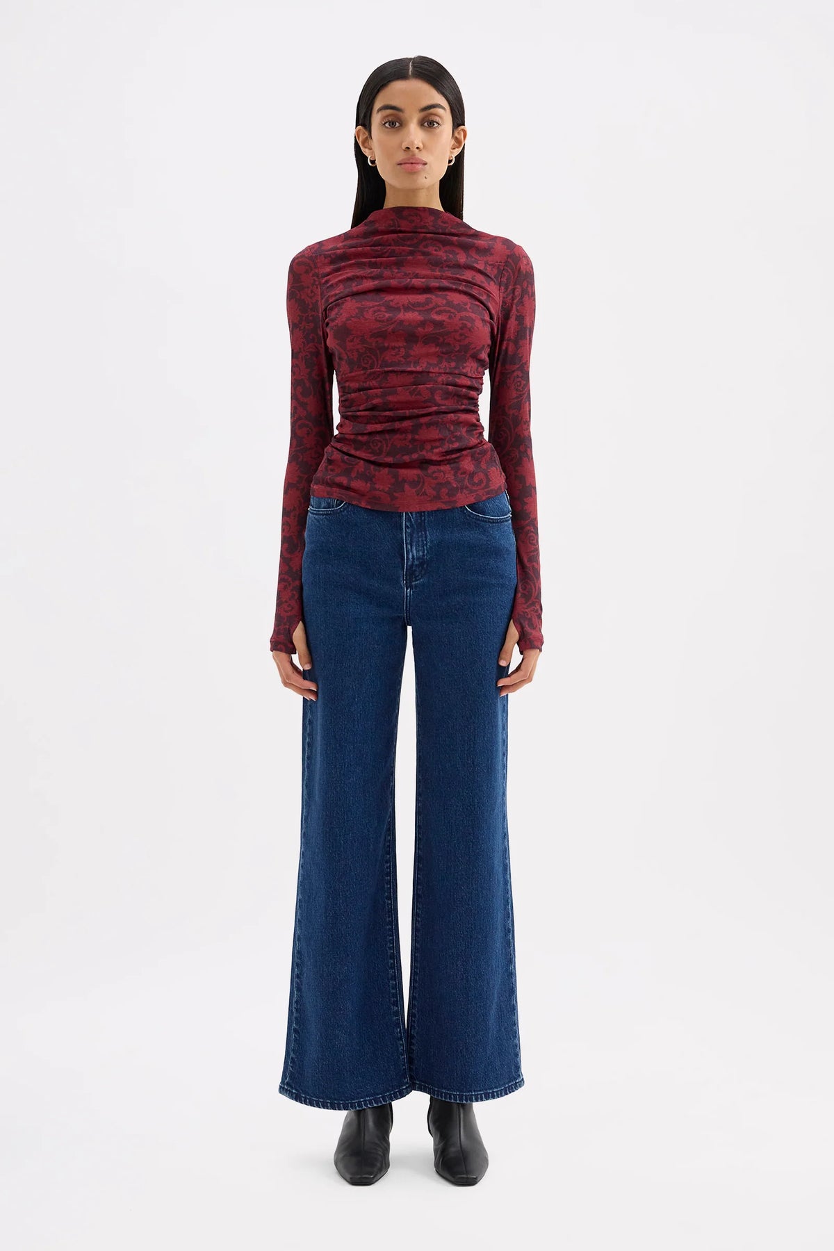 Clementine Mesh Long Sleeve