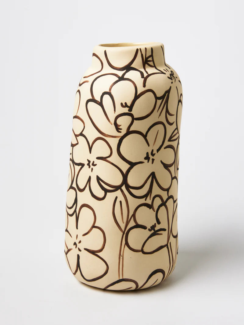 Tender Frangipani Tall Vase