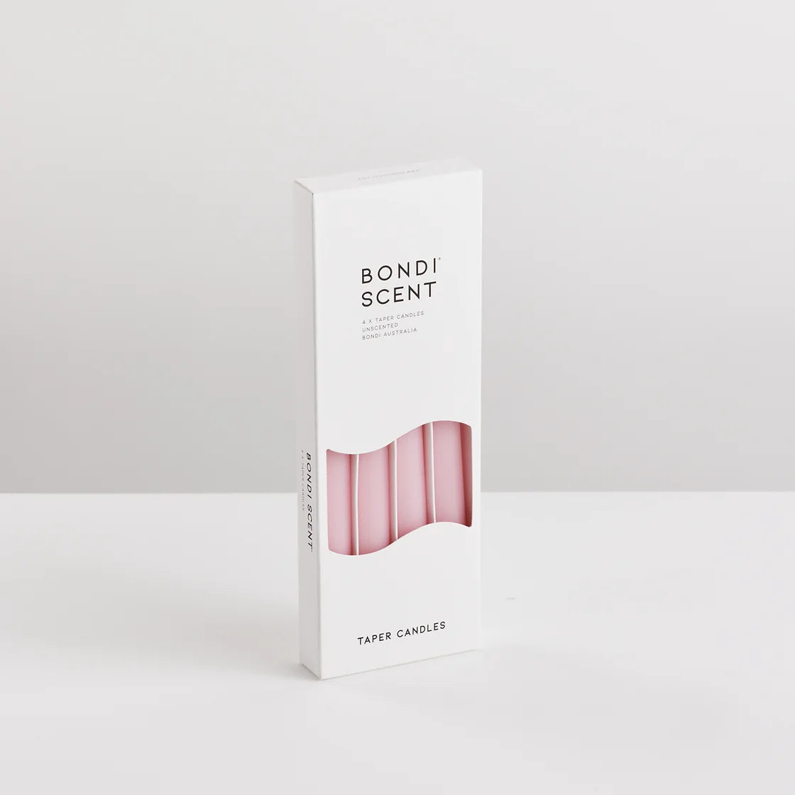 Bondi Scent Taper Candles - Pink