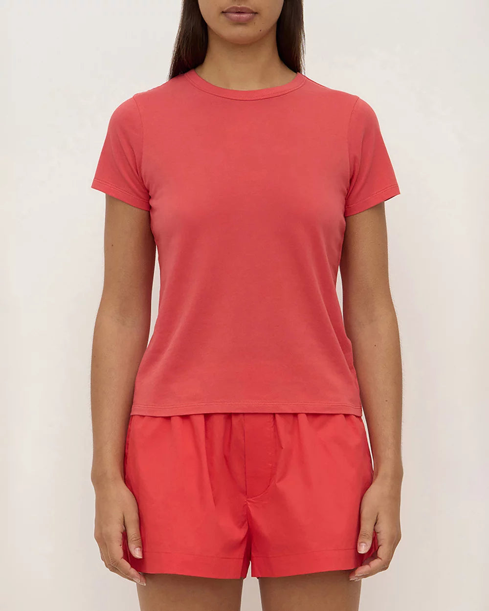 Indie Short Sleeve Tee - Chilli