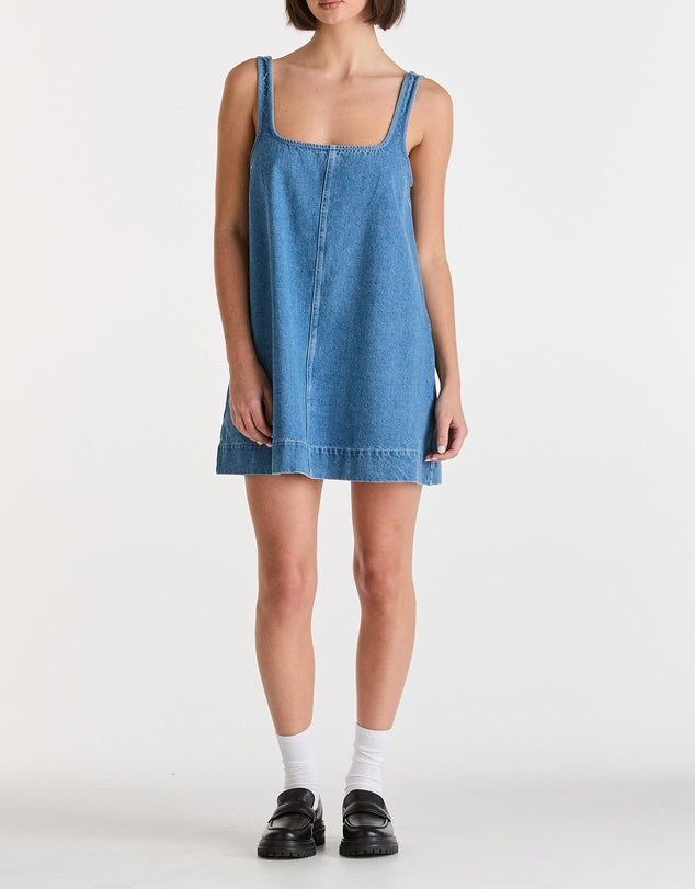 Denim Swing Dress