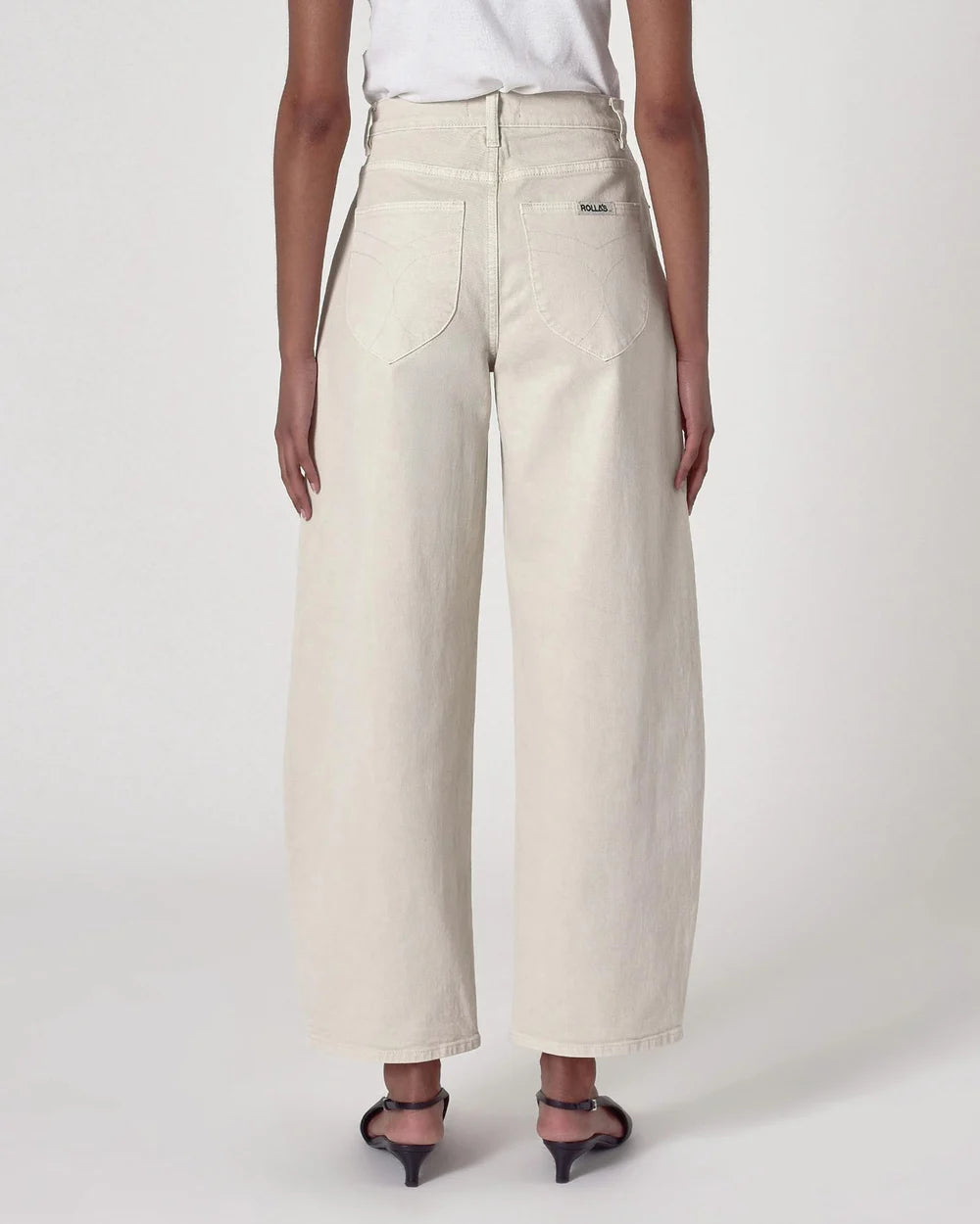 Gigi Barrel Jean - Salt