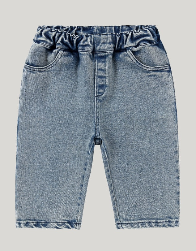 Denim Baggy Pant - Sky Blue