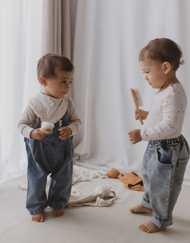 Denim Baggy Pant - Sky Blue