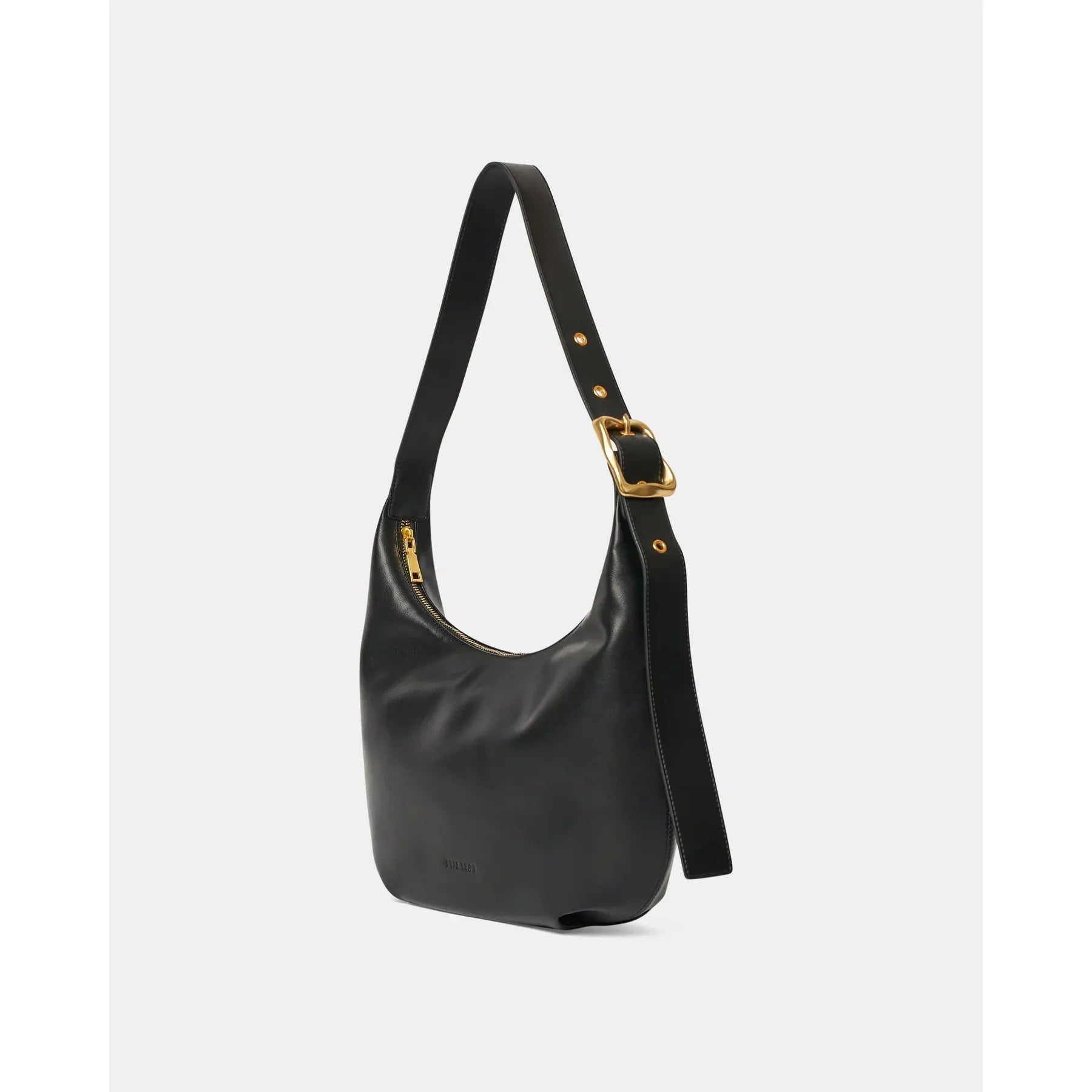 Large Everyday Croissant Bag - Black