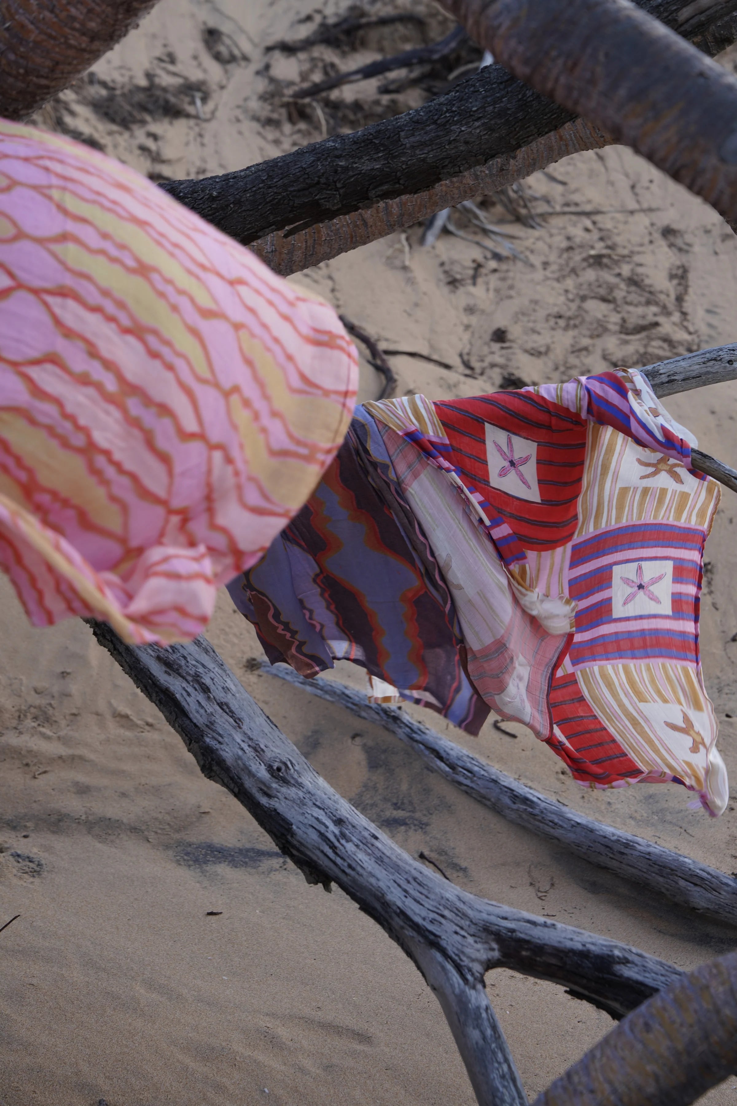 Bamboo & Cotton Wrap - Garden Market