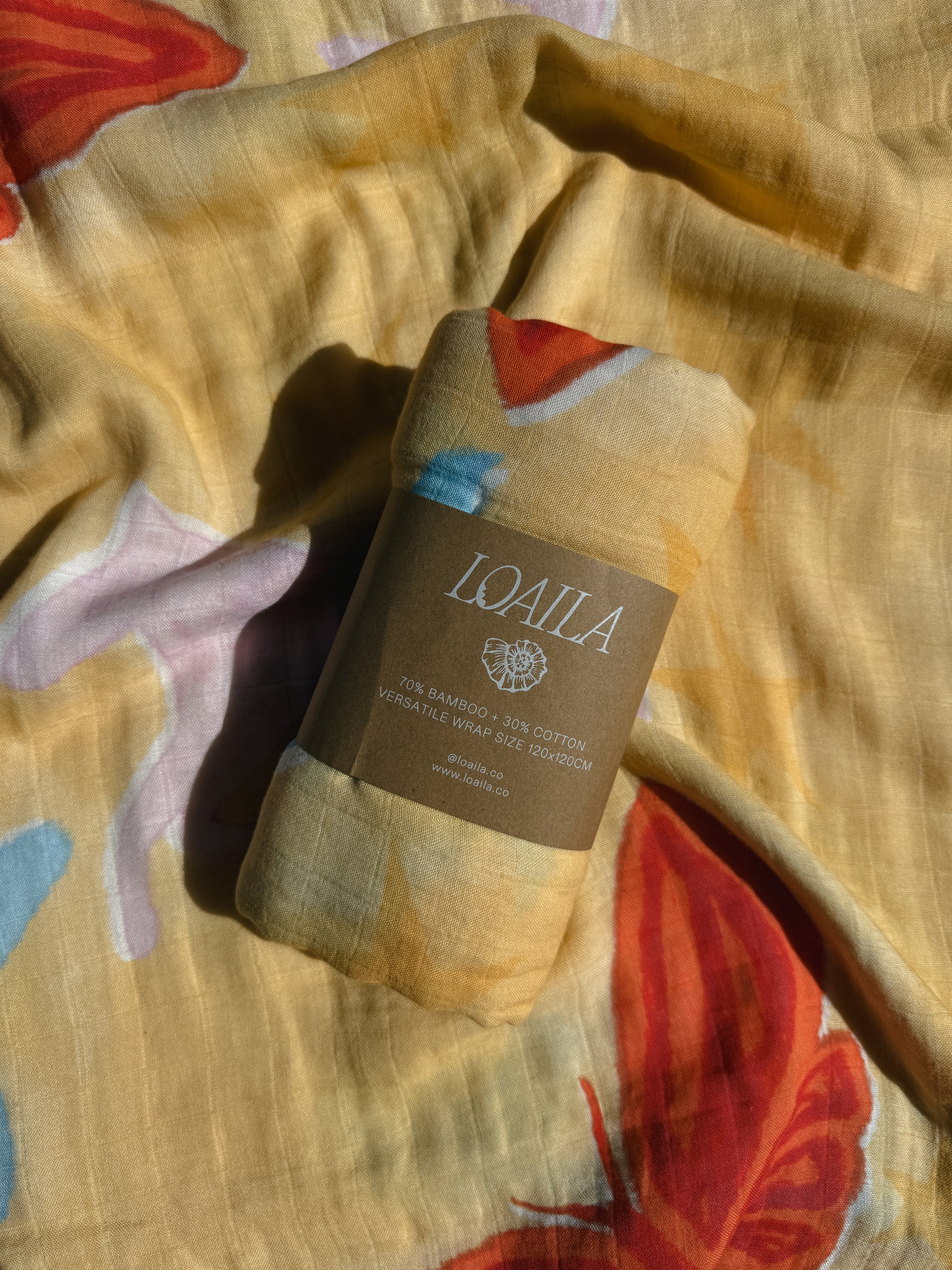 Bamboo & Cotton Wrap - Whimsical Tales