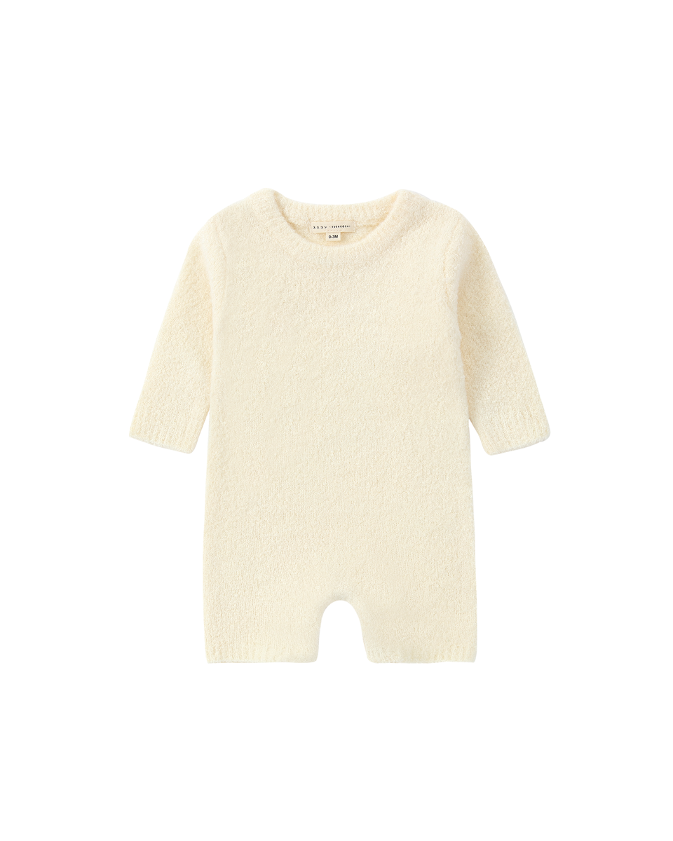 Boucle Romper - Milk