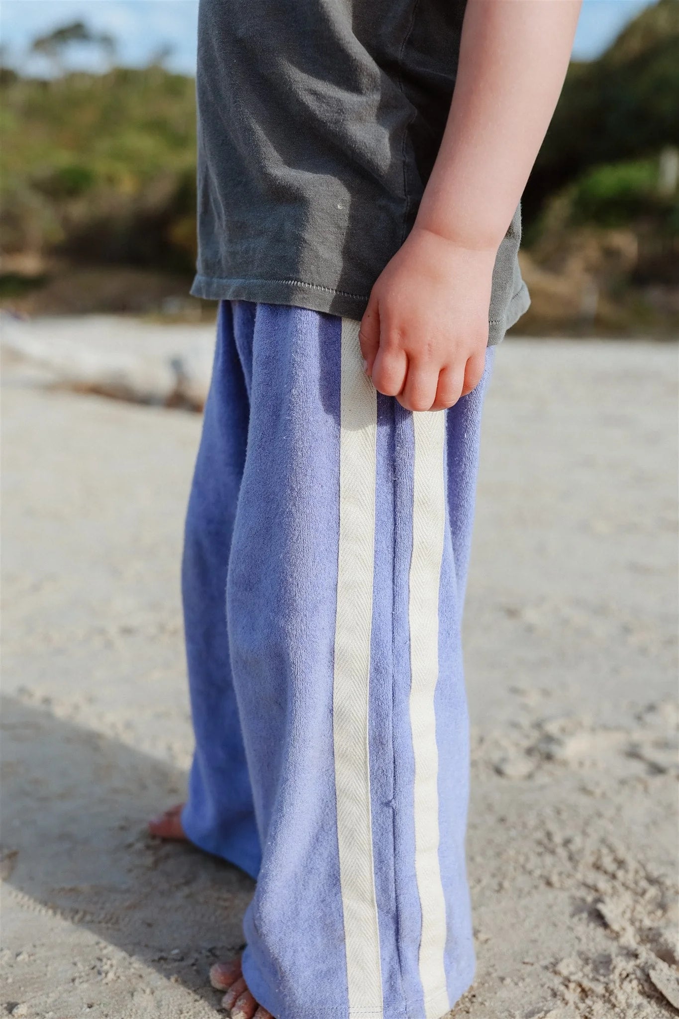 Mini Terry Pant - Lavender