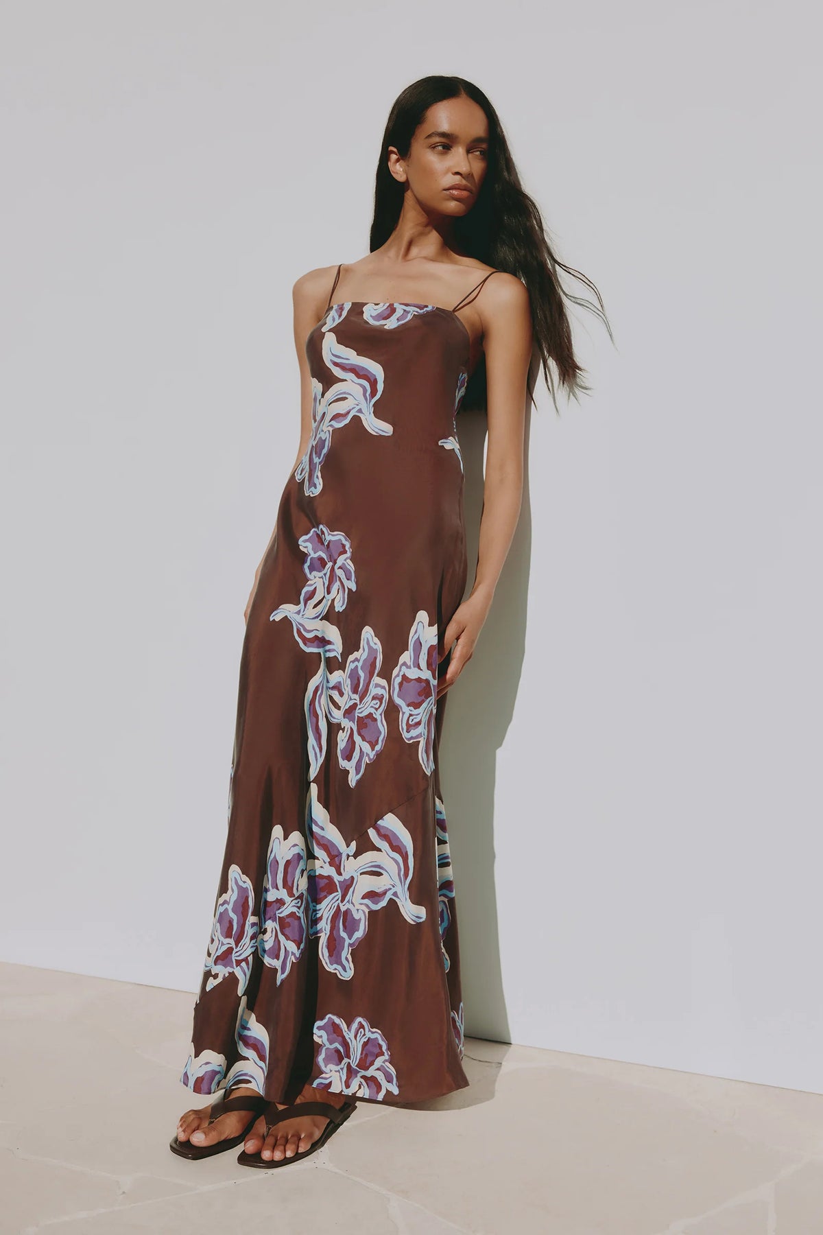 Azalea Cupro Slip Dress
