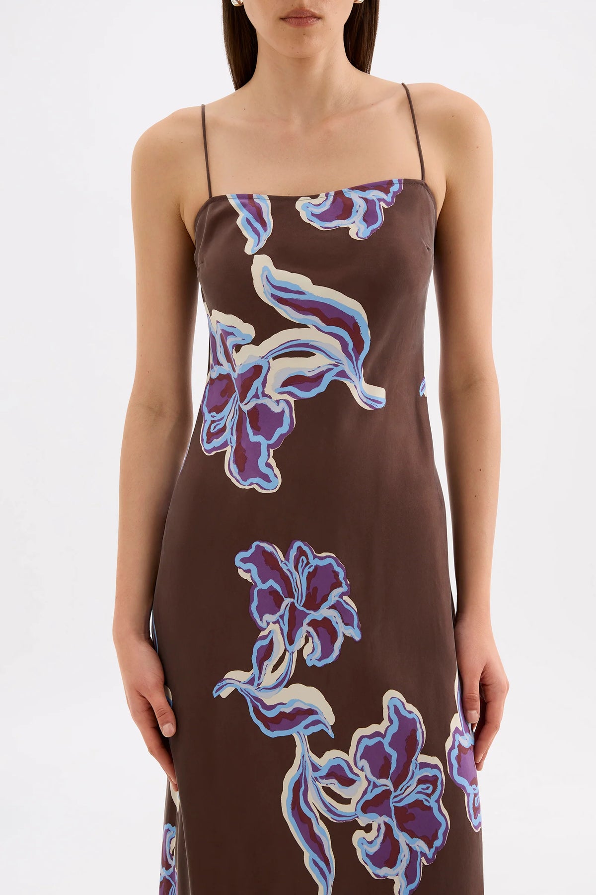 Azalea Cupro Slip Dress