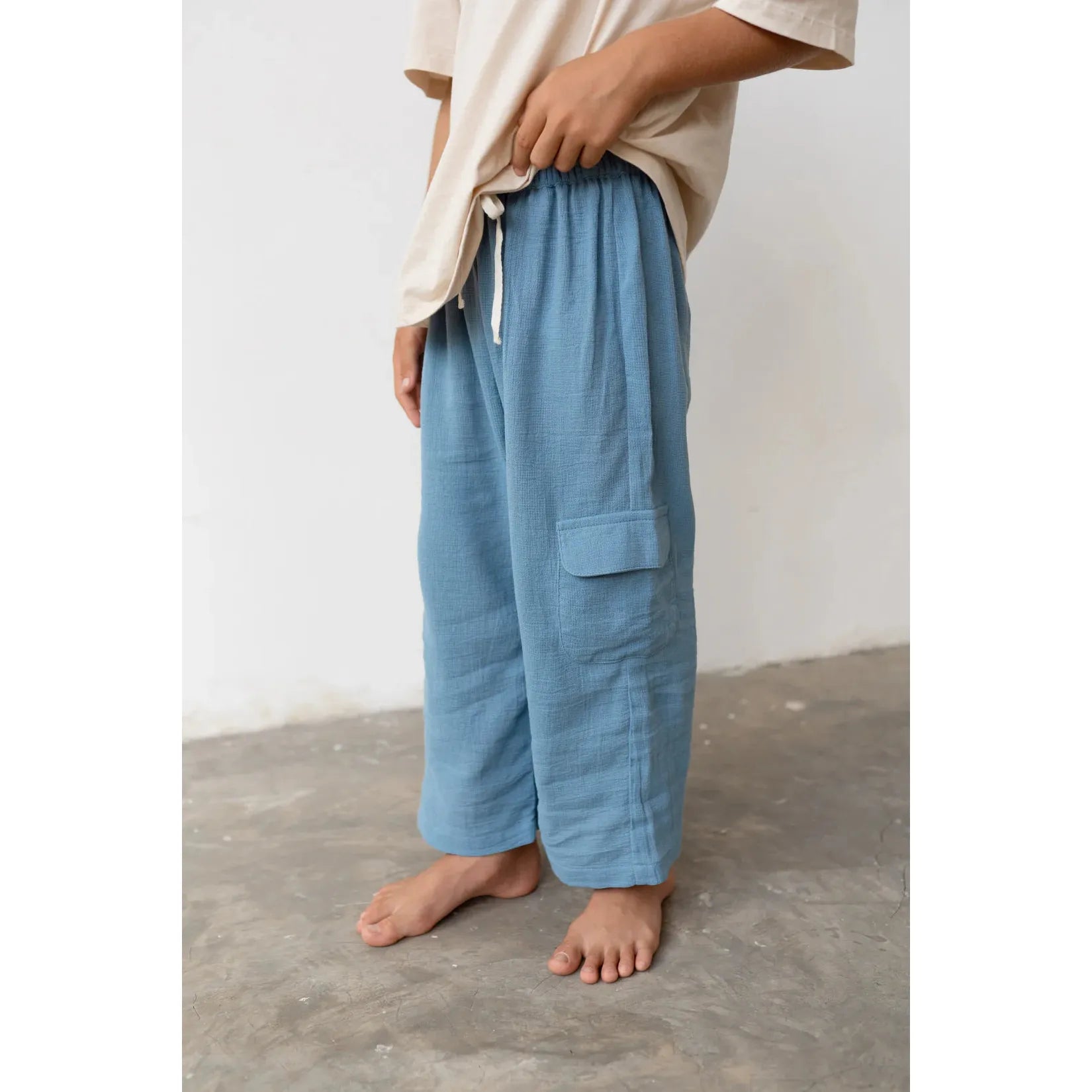 Hennie Pants - Cornflower