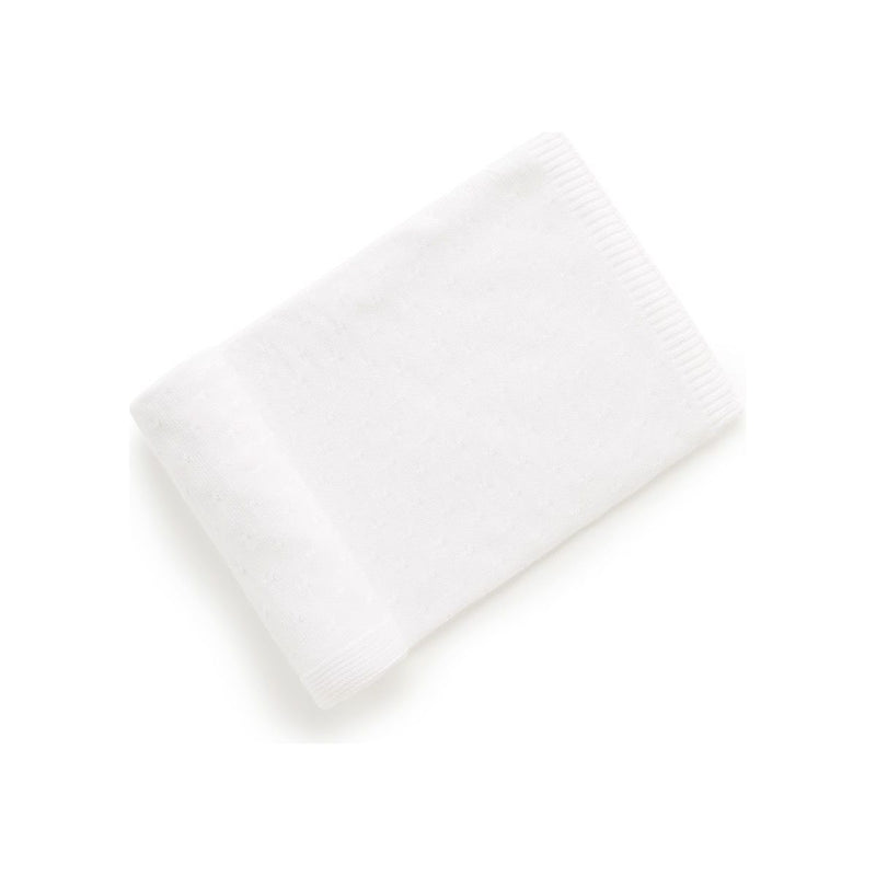 Purebaby Essential Blanket - White