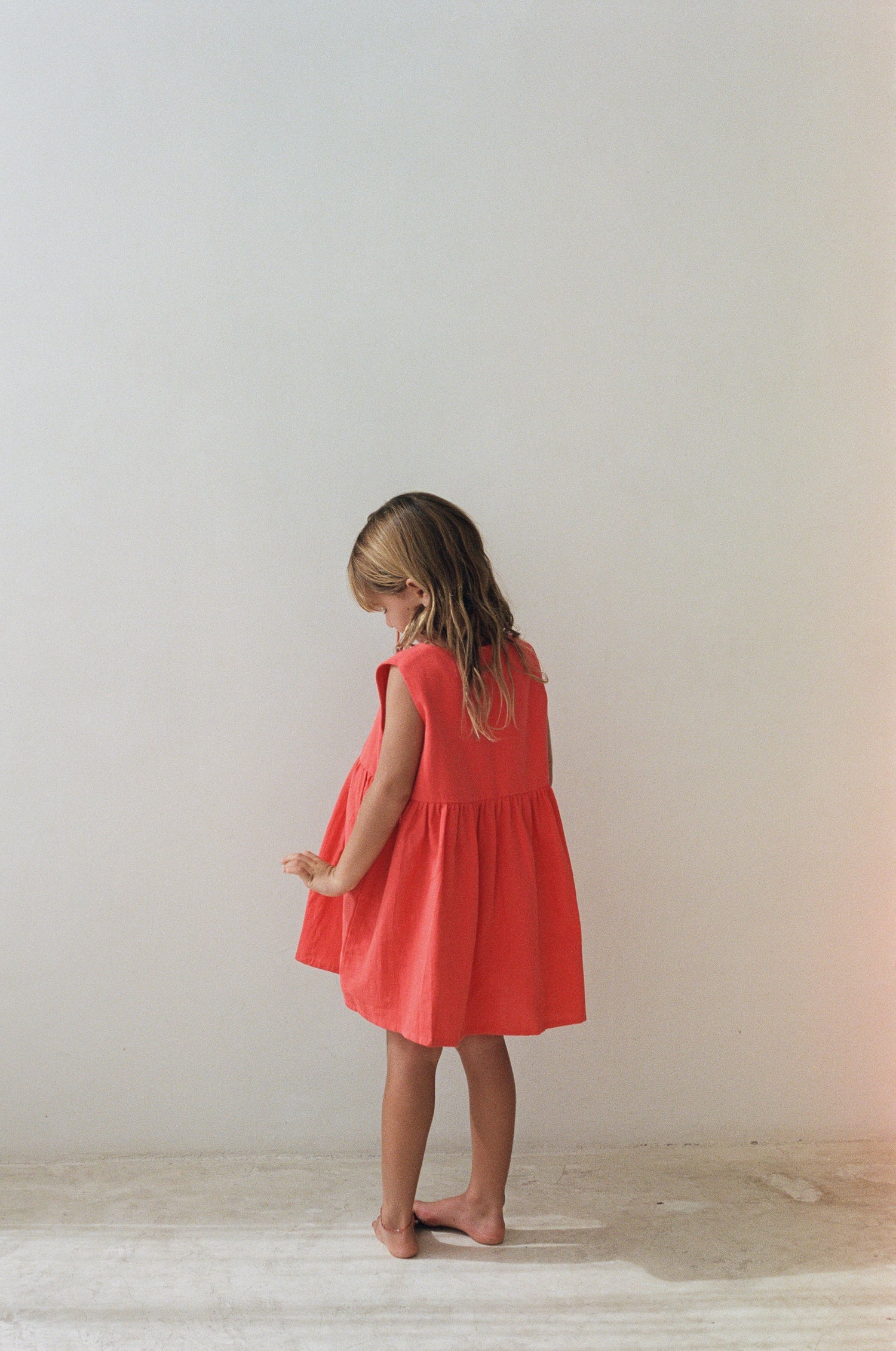 Della Pinafore - Coral