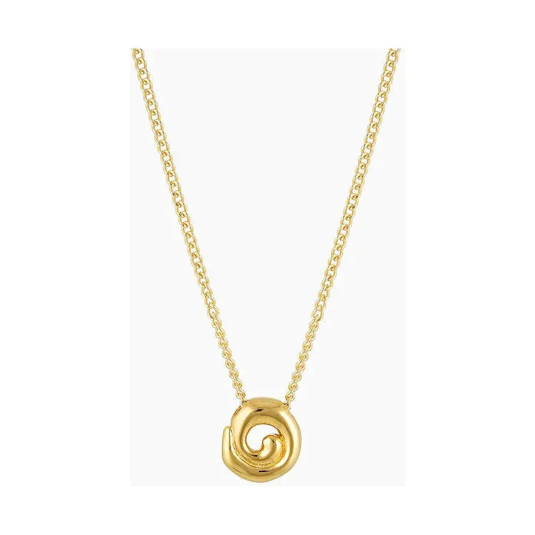Slani Spiralea Charm Necklace 18"