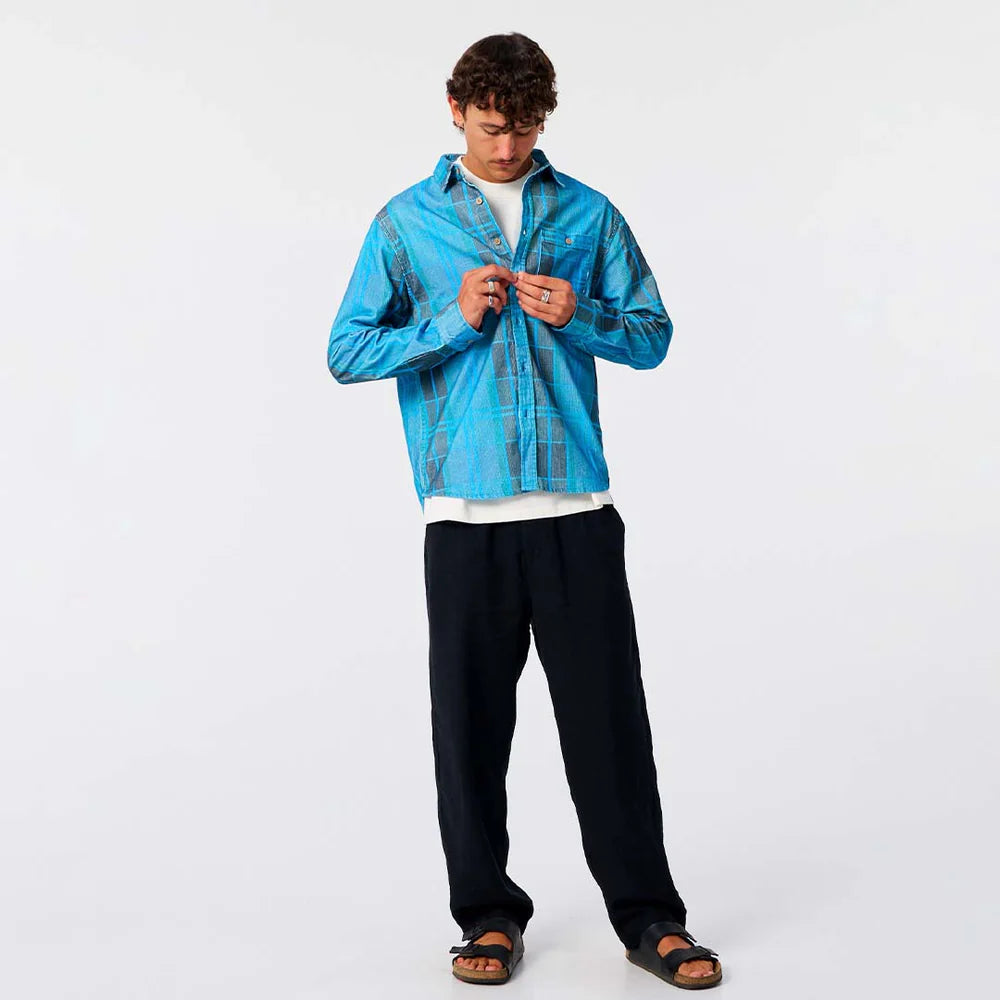 Blanket LS Shirt - Blue