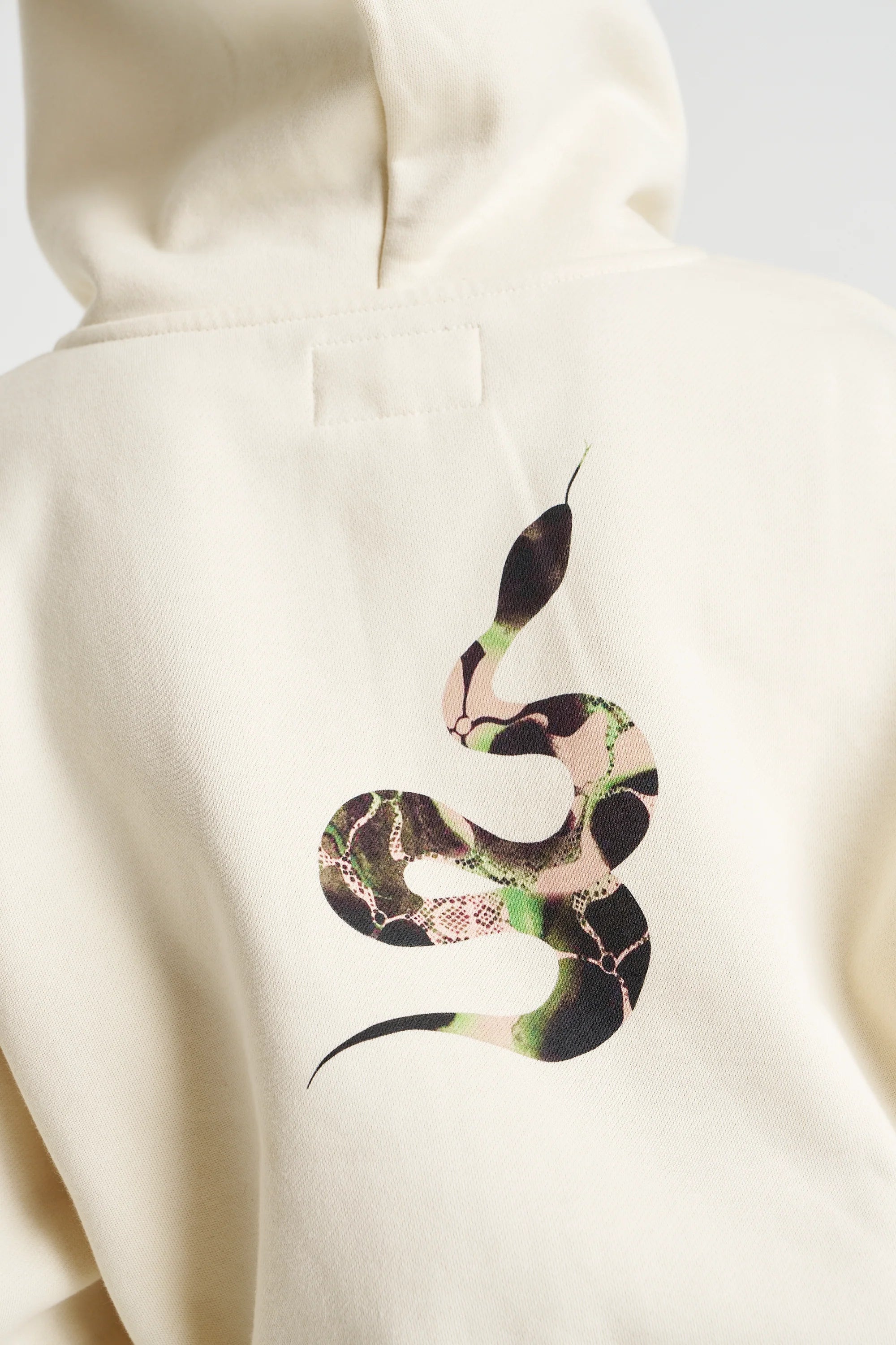 Motif Hoodie - Vanilla