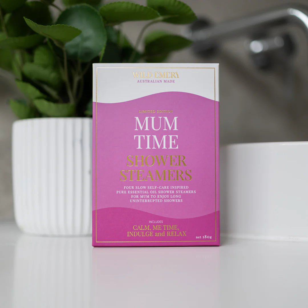 Wild Emery Mum Time self care shower steamers