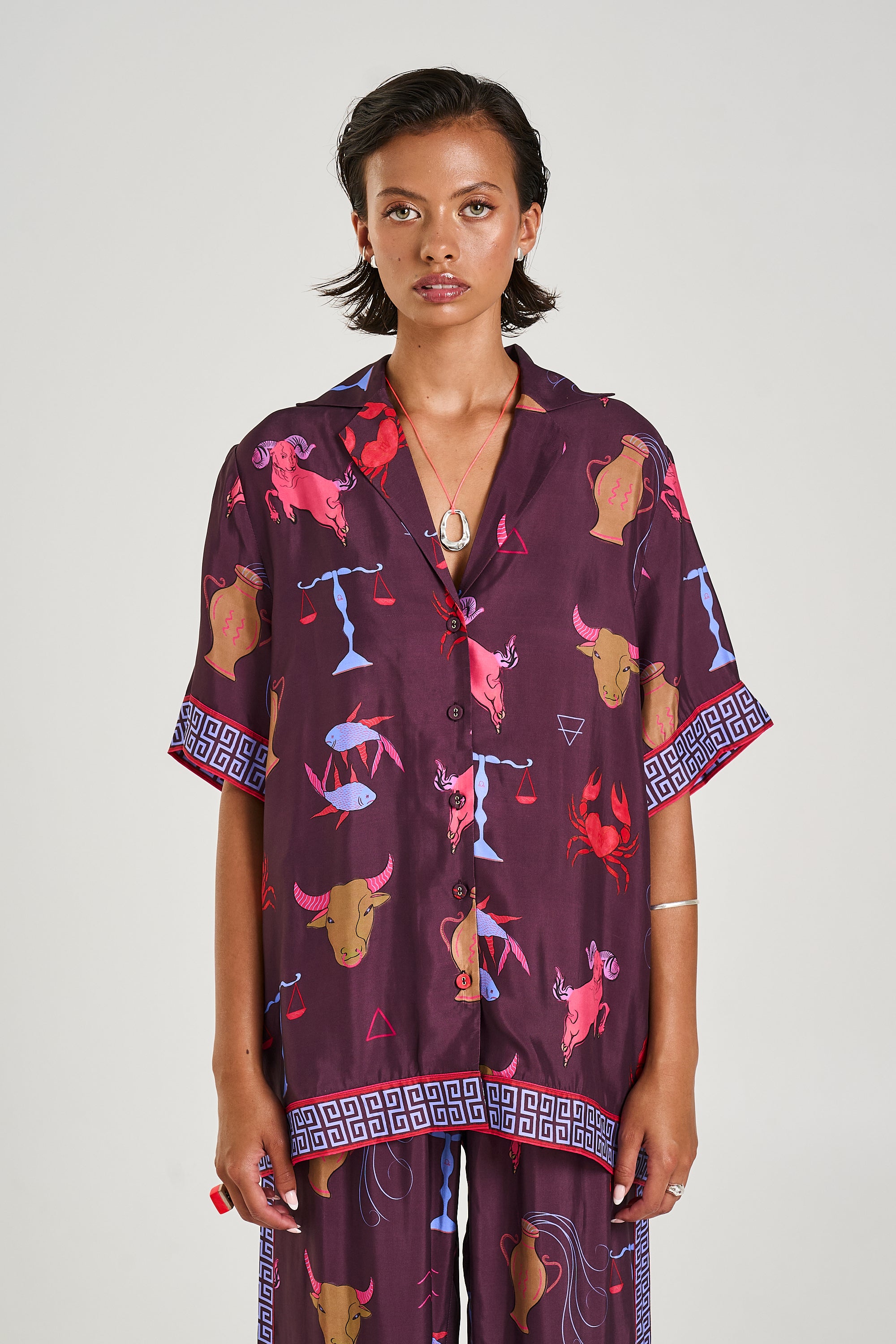 Button Up Short Sleeve Shirt