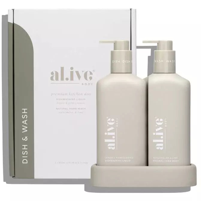 Al.ive Hand Wash & Dishwashing Liquid Duo