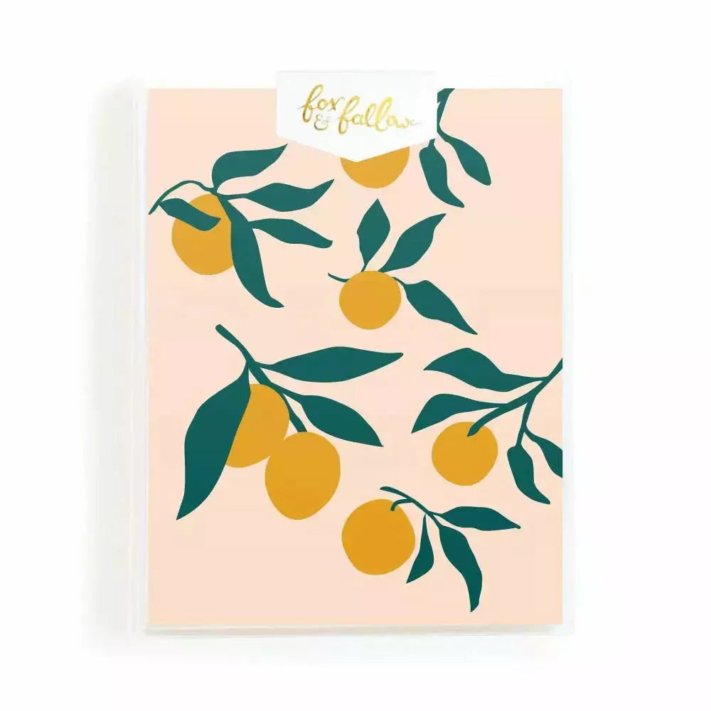 Fox & Fallow Muse Lemons Greeting Card Boxed Set