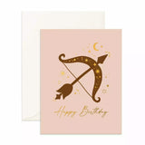 Fox & Fallow Sagittarius Birthday Greeting Card
