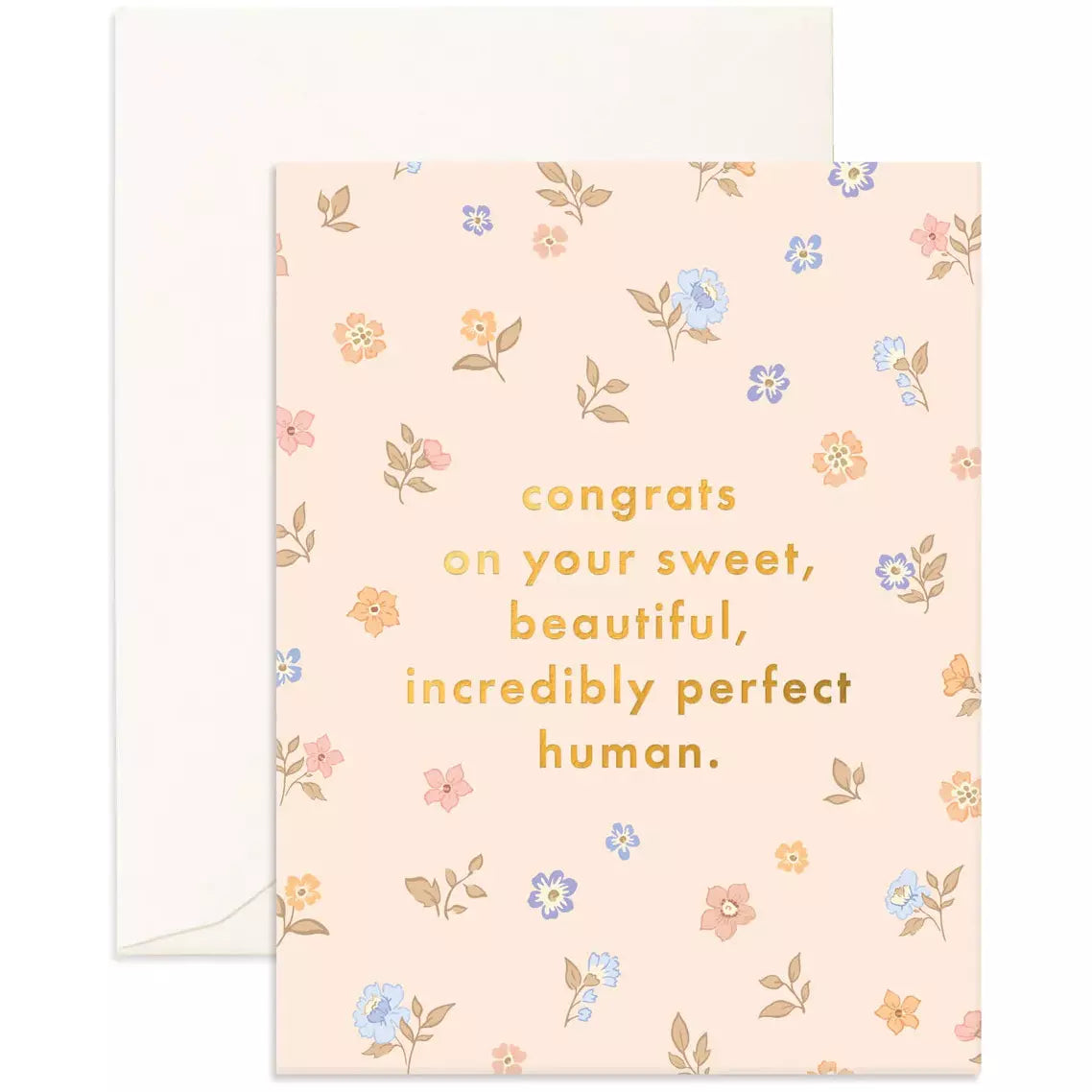 Congrats Sweet Human Greeting Card