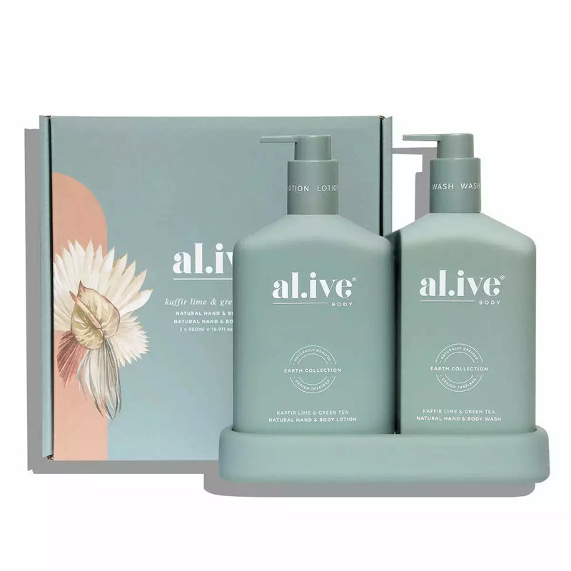 Al.ive Body Duo Kaffir Lime & Green Tea