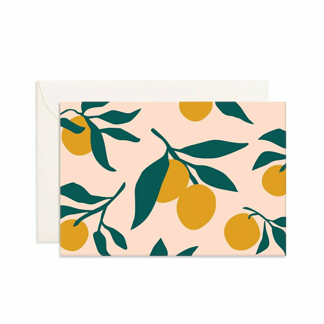 Fox & Fallow Lemons Mini Card