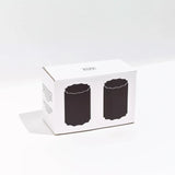 Fazeek Wave Glass Set of 2 - Blue