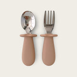 Rommer Toddler Cutlery Set - Nude