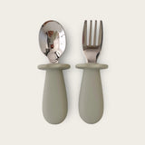 Rommer Toddler Cutlery Set - Oyster